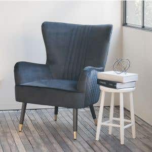 Enzo Black Occasional Chair 