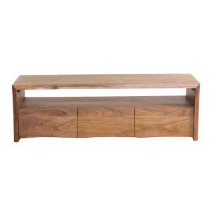 Solar Patio Entertainment Unit Natural 