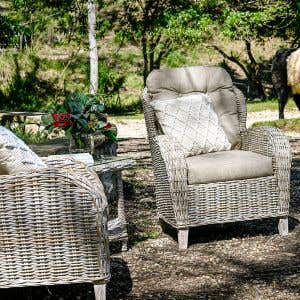Alfresco White Wash Patio Package 