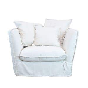 Clio Cream 1 Seater 