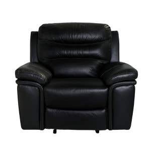 Resporto Black Single Recliner 