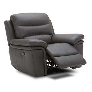 Resporto Chocolate Single Recliner 