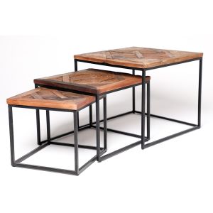 City Nest of Tables Parquetry 