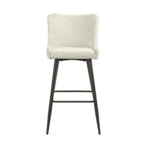 Infinity Light Grey Bar Stool Fabric 