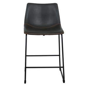 Rivet Grey Counter Stool 