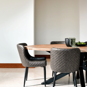 Infinity Brown PU Dining Chair 