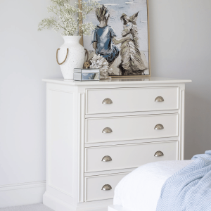 Hamptons 4 Drawer Chest 