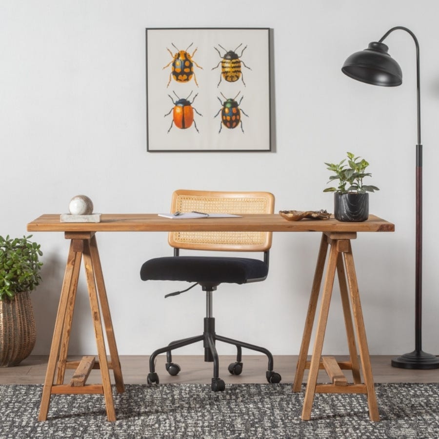 Farmhouse Trestle Desk 140cm