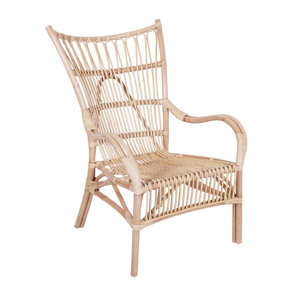 Ellis Rattan Arm Chair Eureka Furniture