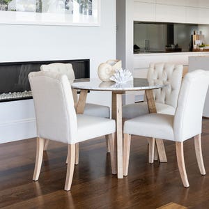 Opulence Marble Round Dining Table 1m