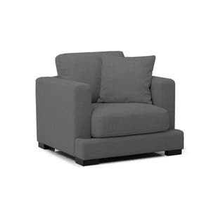 Channing Grey 1 Seater