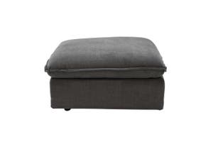 Clio Grey Small Ottoman