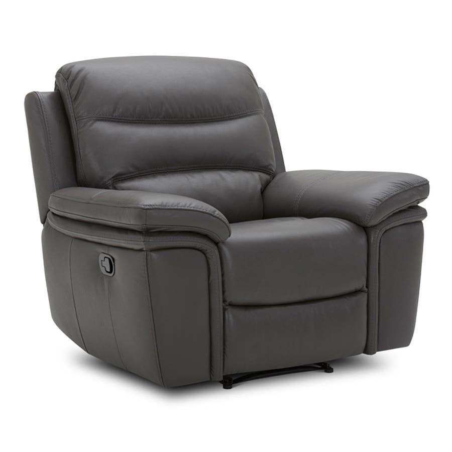 Premium Semi Aniline Leather Recliner Lounges 1 Seater 2 Seater