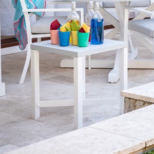 Tasman Square Lamp Table