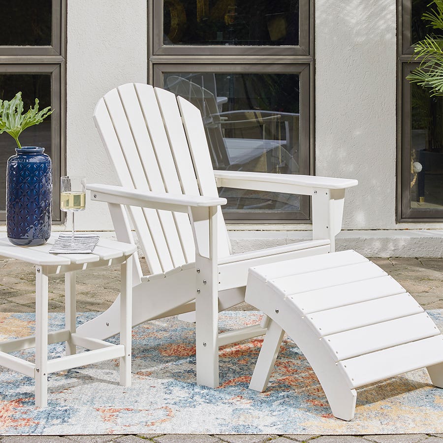 Maui White Outdoor Chair