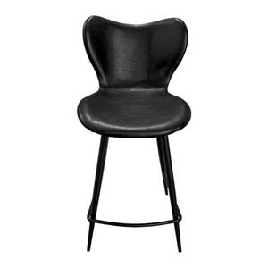 Denali PU Counter Stool Black