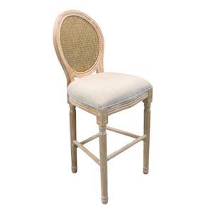 Hamptons Natural Wash Counter Stool