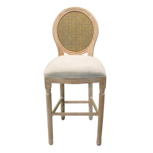 Hamptons Natural Wash Counter Stool