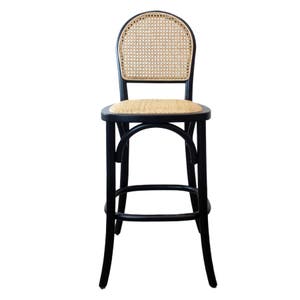 Theodore Black Bar Stool