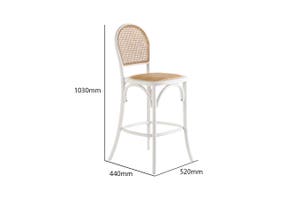 Theodore White Counter Stool