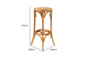 Mirage Oak Stool