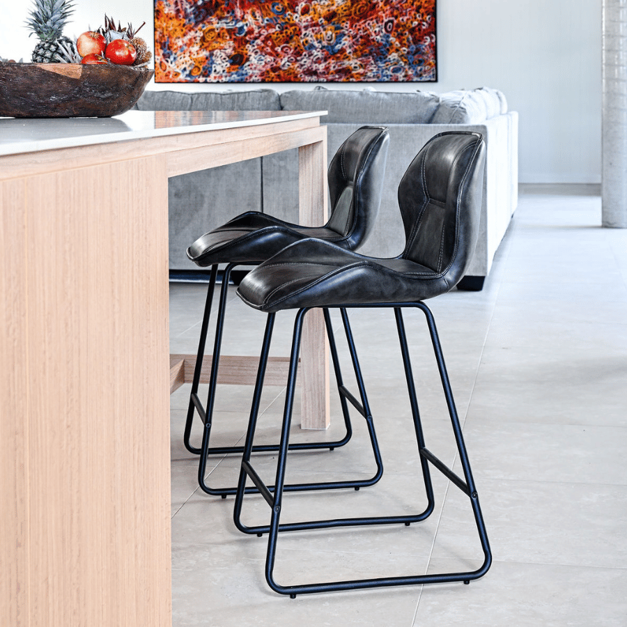 Enterprise Grey Counter Stool