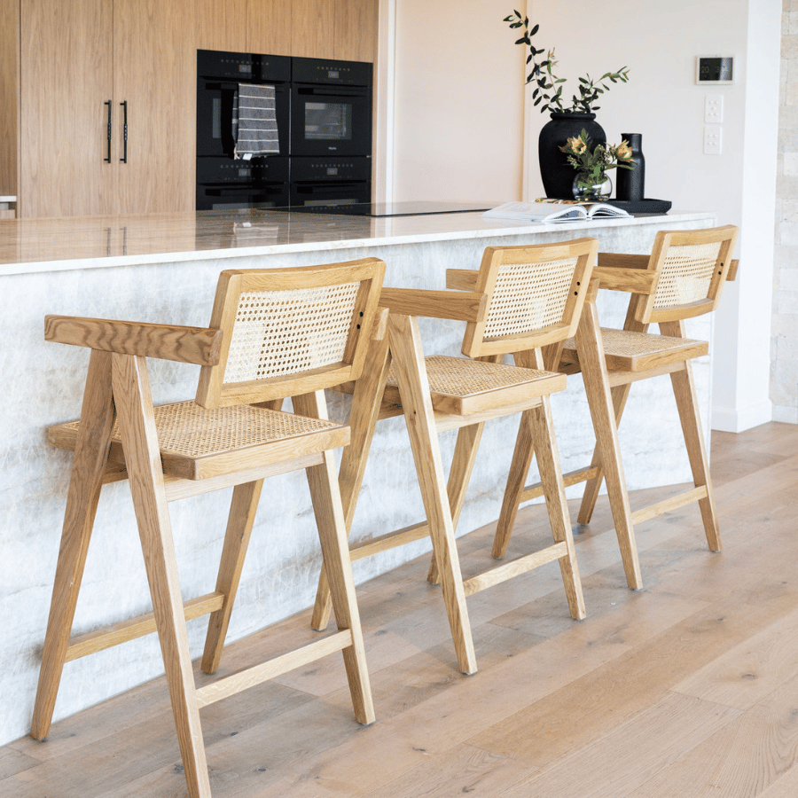 Antoine Oak Counter Stool